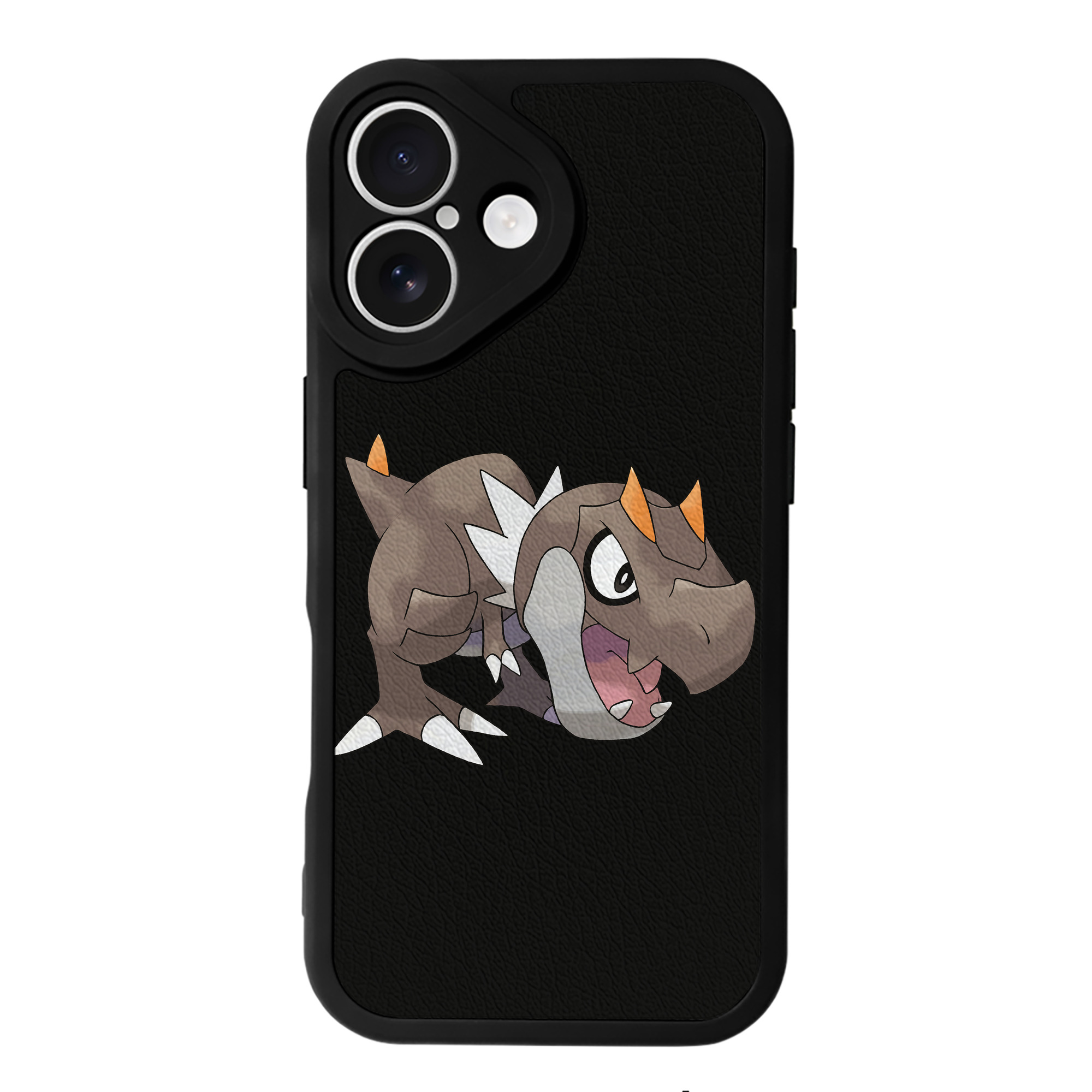 （画像用） ポケットモンスター Pokémon 【iPhone 16シリーズ対応】シリコンスマホケース（レザー調） 材質：シリコン
